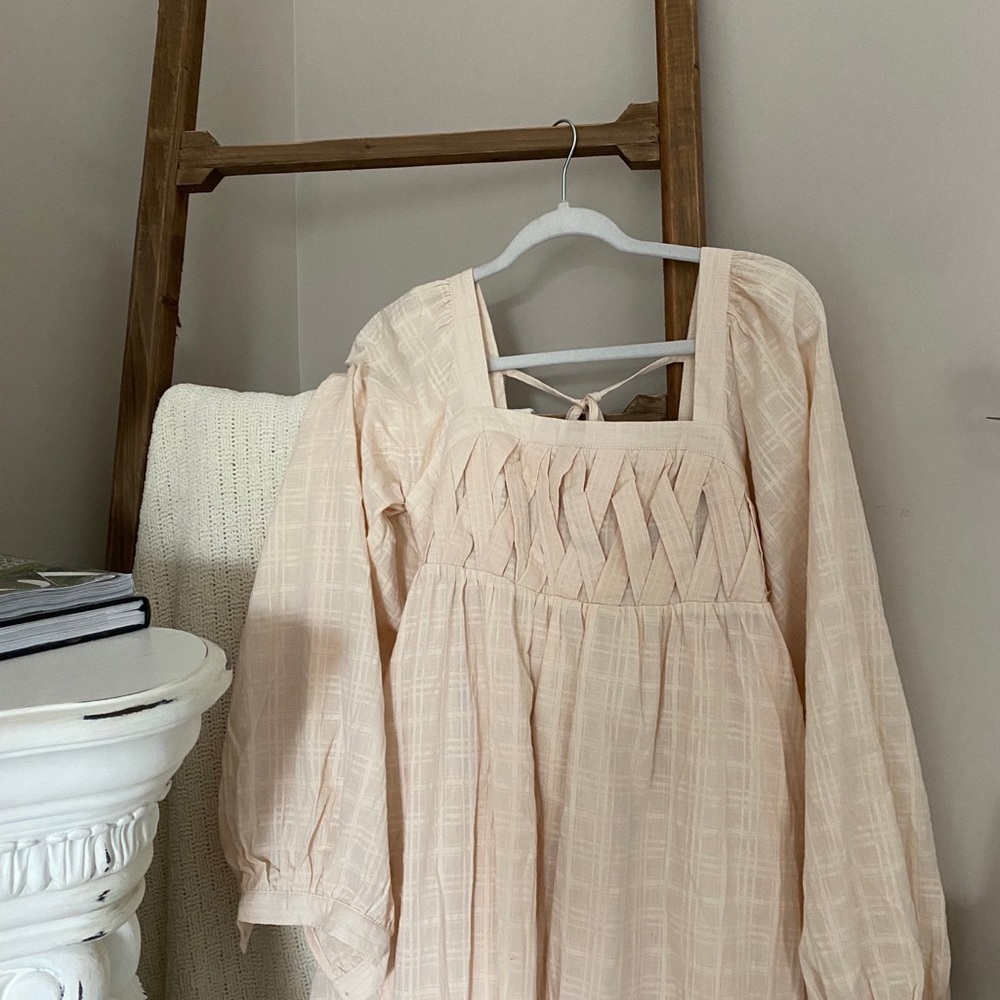 Crisscross Square Neck Maxi Dress - Picture 5 of 6